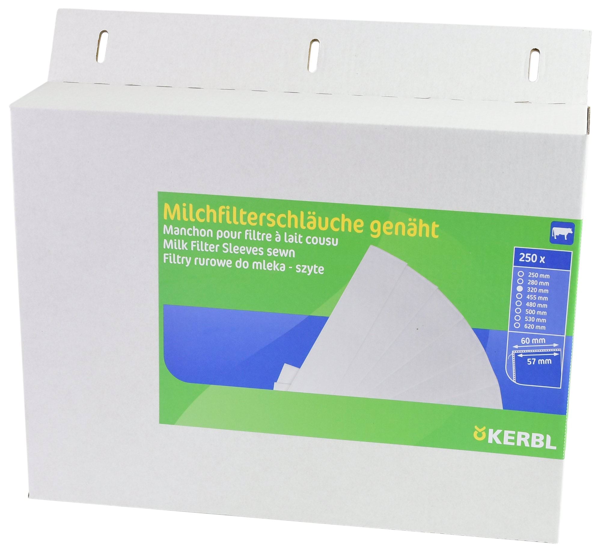 Milk Filter 320 x 57 mm Sewn, 75si, 250pcs