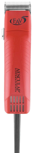 Машинка для стрижки FAV5, 230V, червона, Aesculap