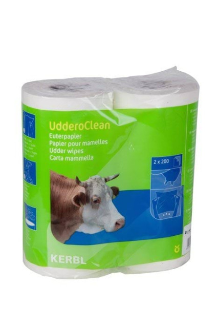 Udder paper Uddero Clean for dry and wet, 2 x 200 sheets