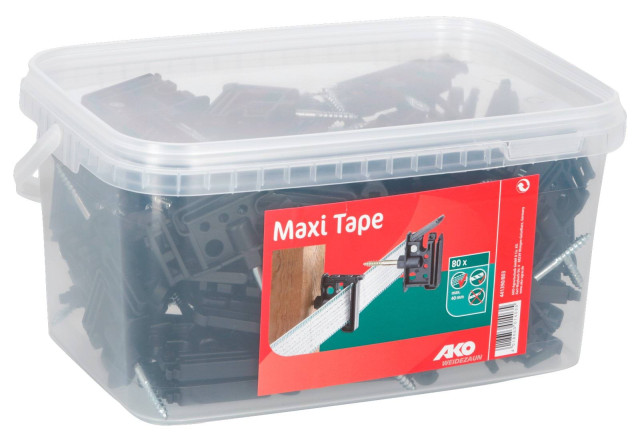 Ізолятор защіпний для стрічки Maxi Tape 40мм, 80 шт, АКО