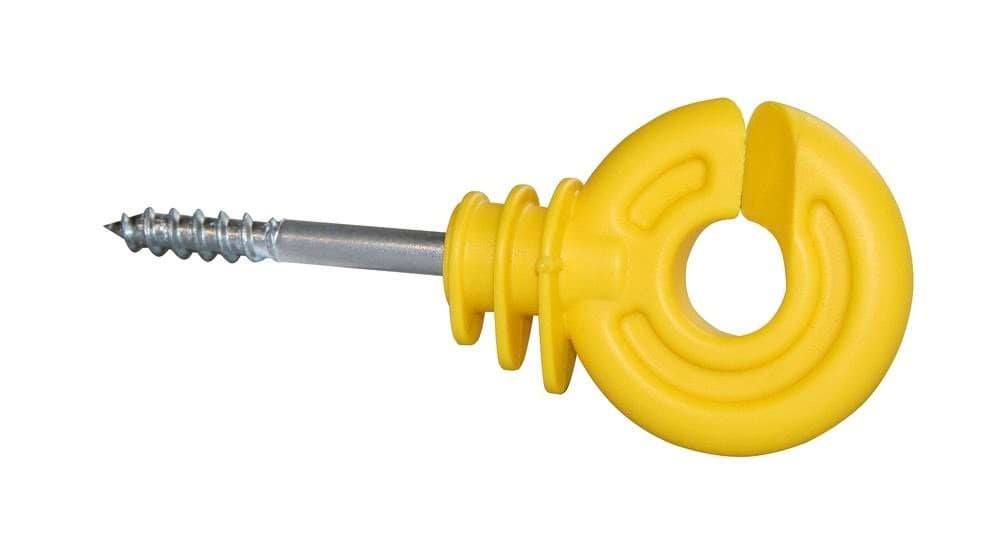 Ring insulator compact, yellow, short support