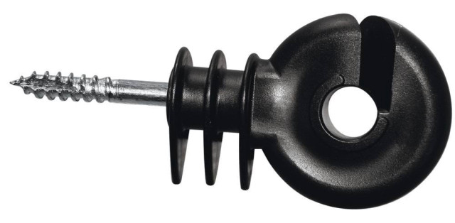 Ring insulator EDX EasyDrill short support, black