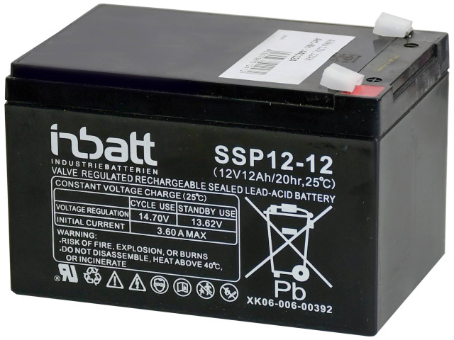 Ersatz-AGM-Akku, 12V, 12 Ah