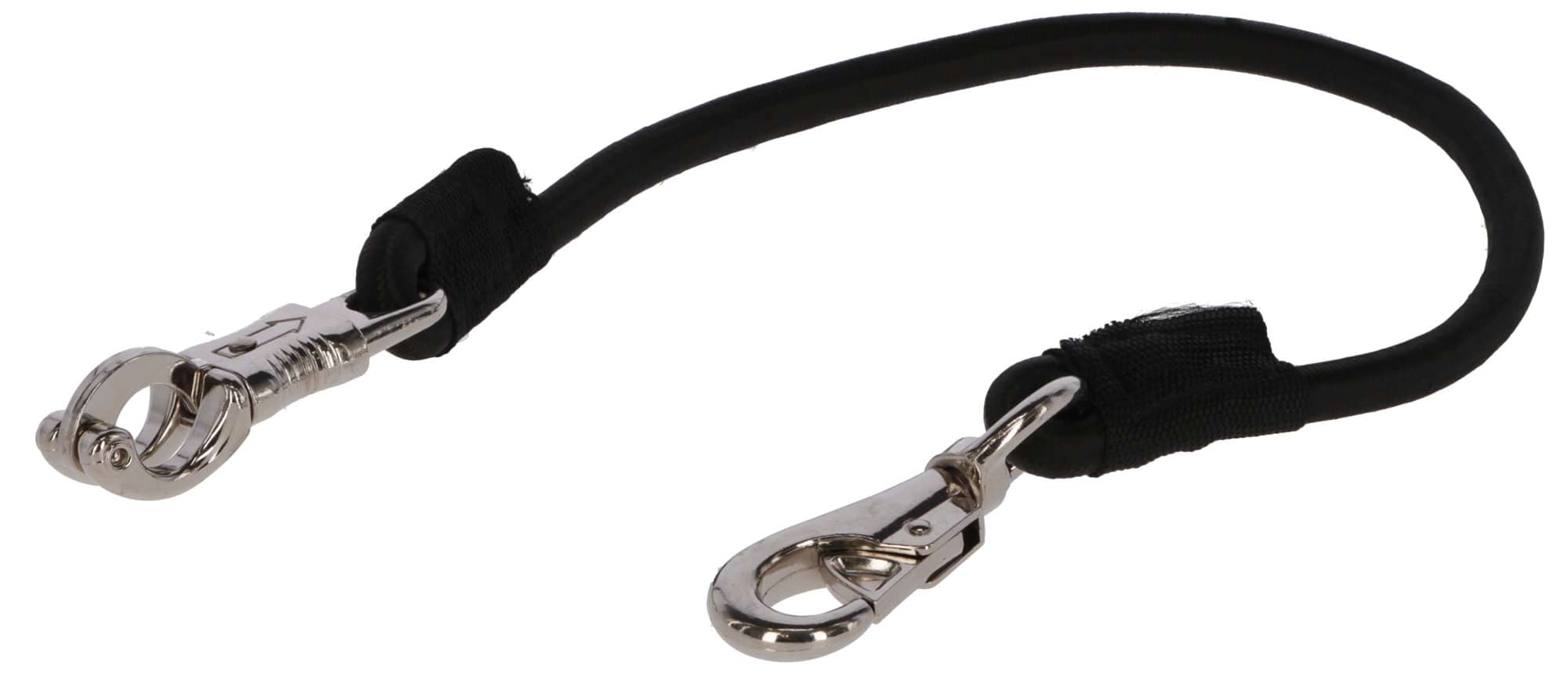 Rubber Tying Rope, Black, 70cm