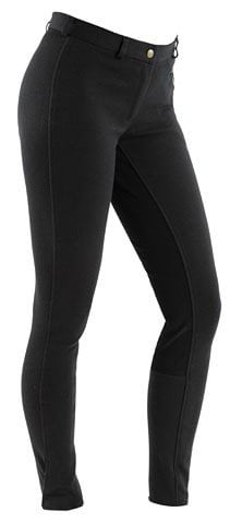 Бриджи молодежные для верховой езды Economic, черные, размер 140, Covalliero