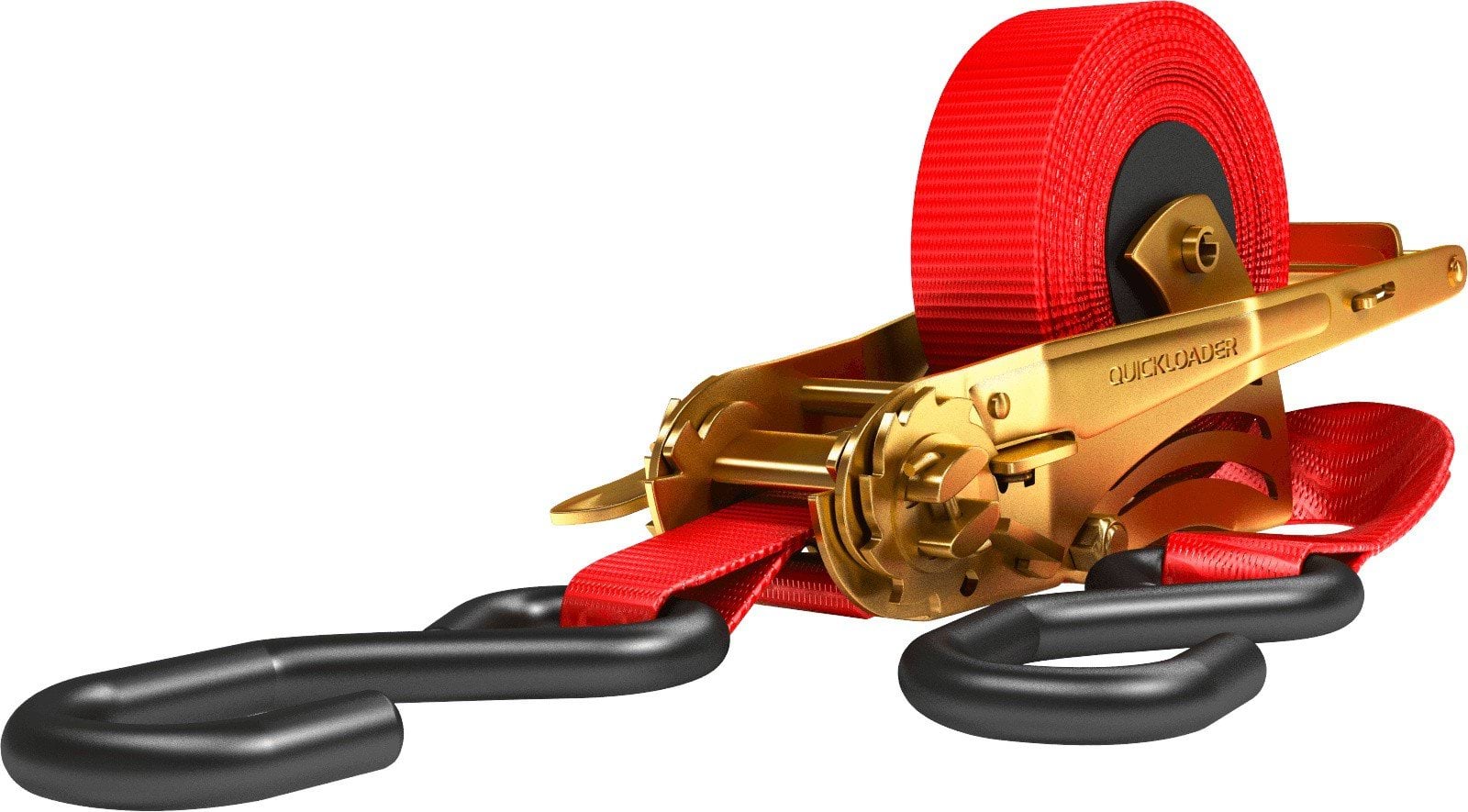 Quickloader automatic lashing straps, S-hook, 3,6m/400kg