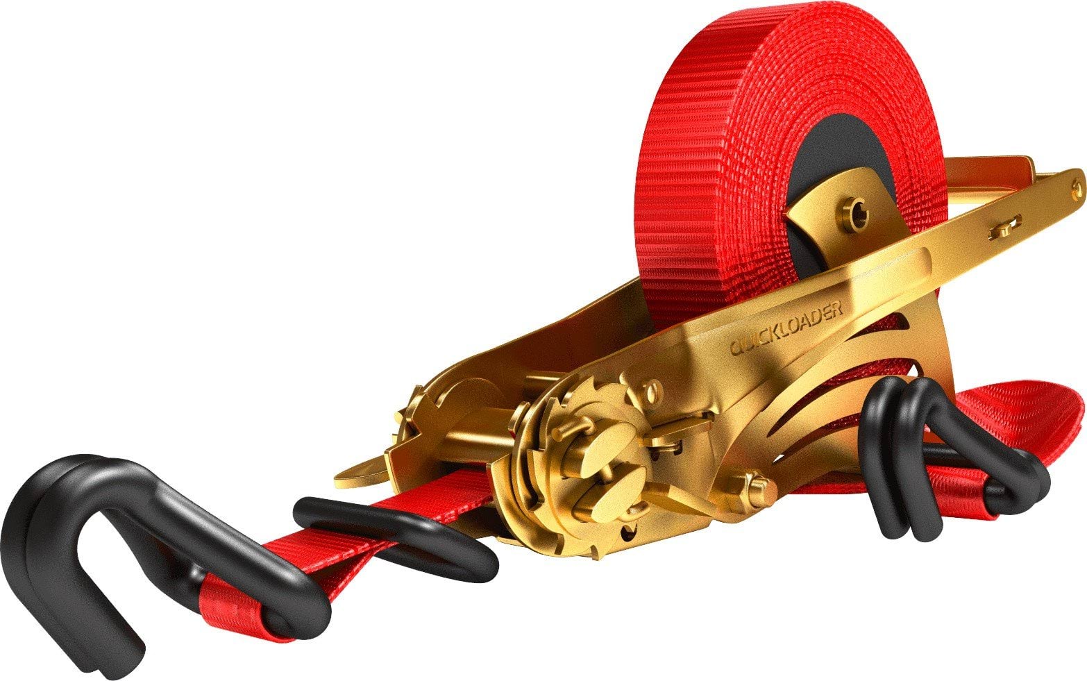 Quickloader auto.lashing strap claw hook,D-ring,5m/1000kg