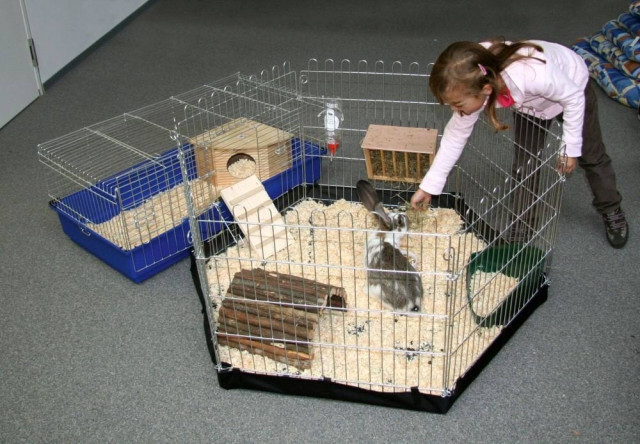 Подкладка под вольер для кроликов, нейлоновая, Kerbl