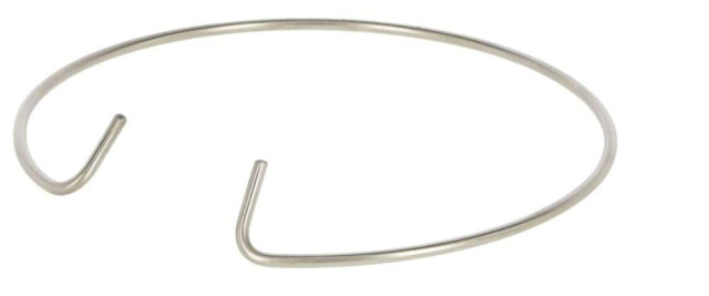 Clamping Ring, Stainless Steel Perf. Disc 170mm f. Milk Strnr