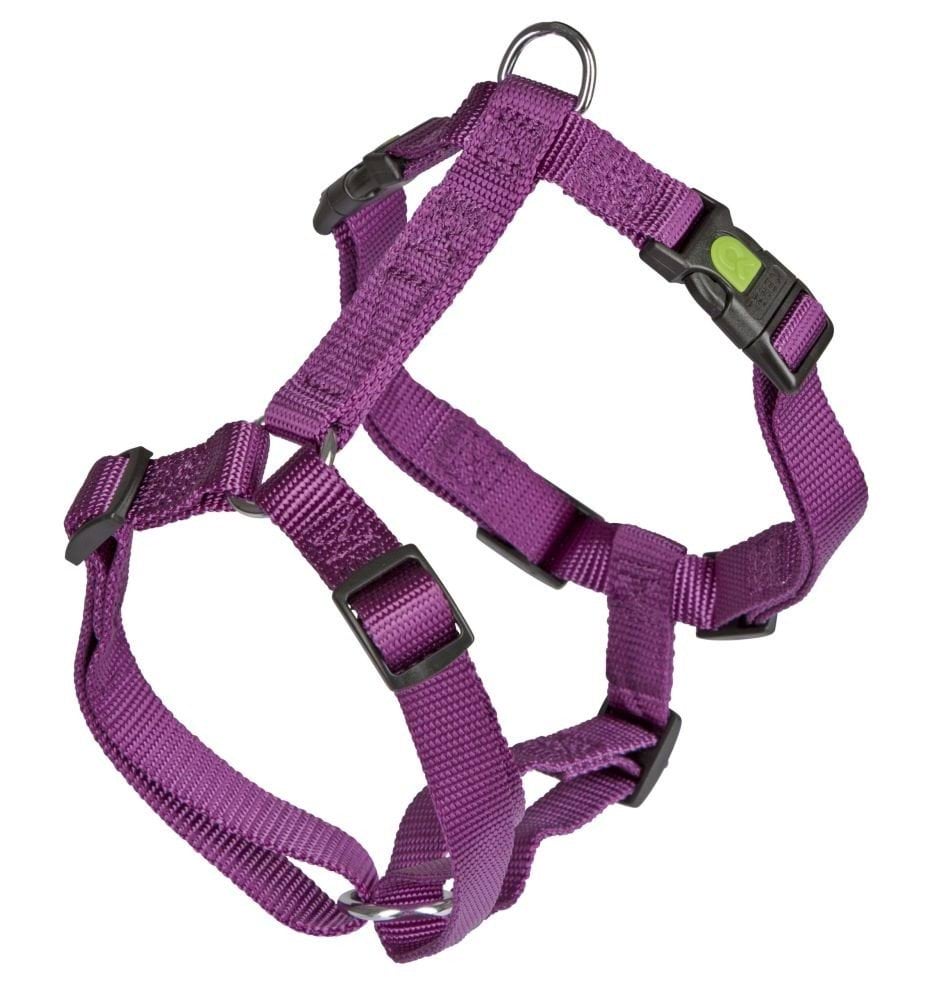 Dog harness Miami, 55 - 76 cm x 20 mm, purple, Kerbl