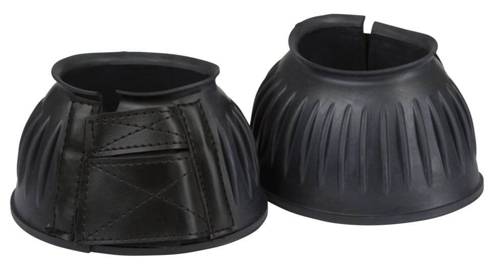 Bell boot rubber, pair, black size cob