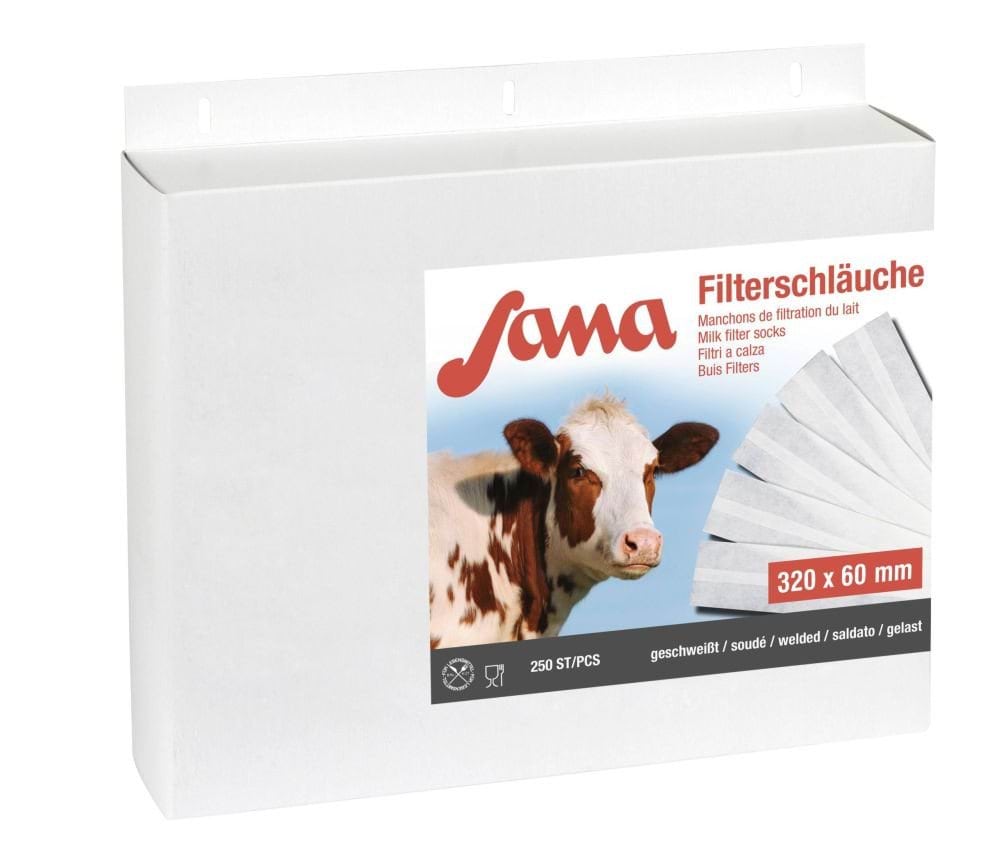 Milk Filters Sana 320 x 57 mm Welded, 75gr, 250 pcs.