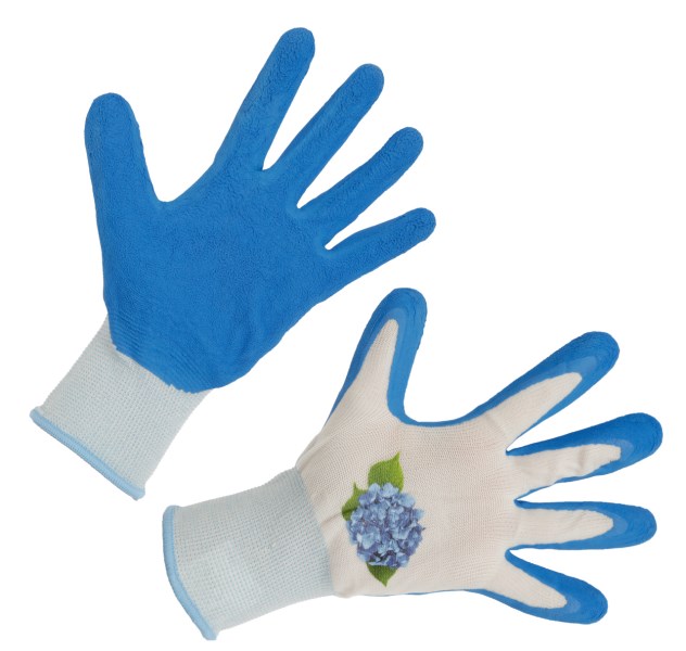 Garden glove Garden Care, polyester, lightblue, size uni