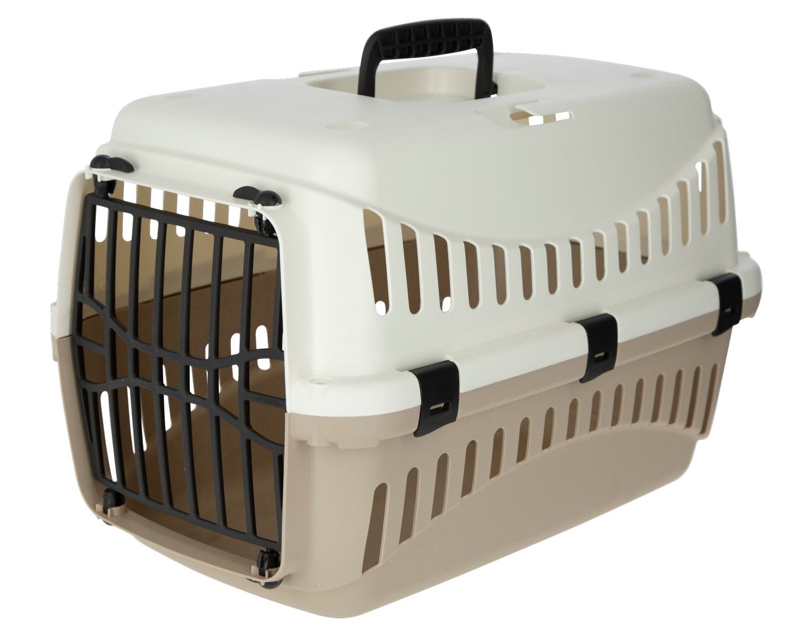 Переноска для котів до 10 кг Expedion, бежево-коричнева, 45 х 30 х 30 см, Kerbl