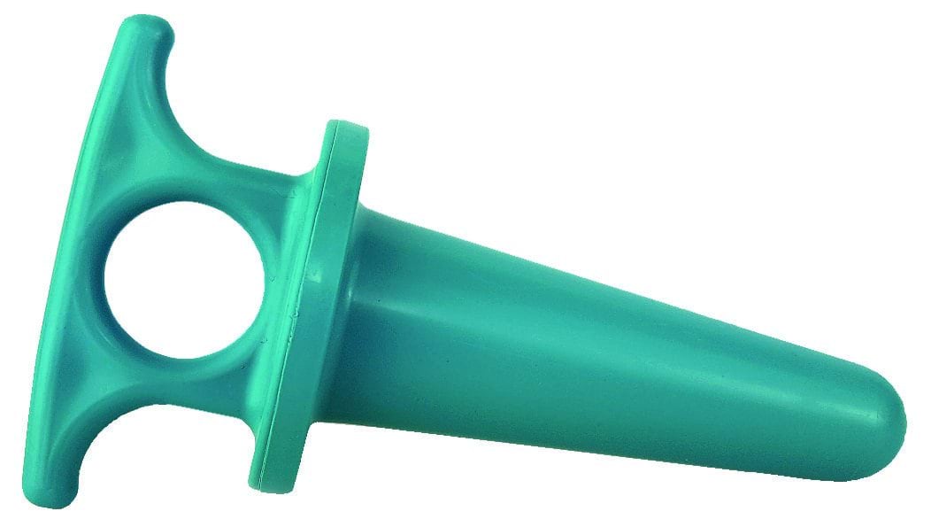 Milking Blind Plug conical aquamarine - RAL 5018