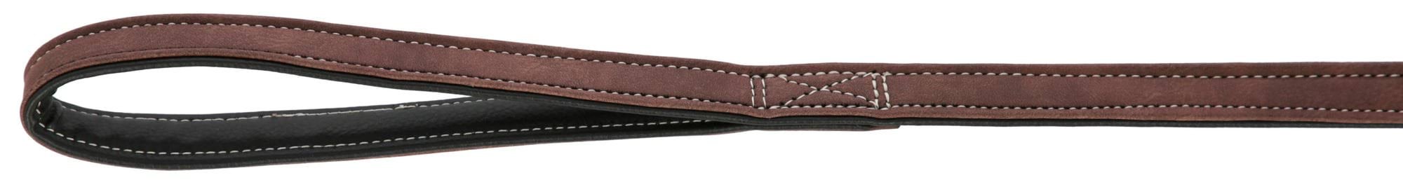 Dog leash California, 100 cm x 20 mm, brown, Kerbl