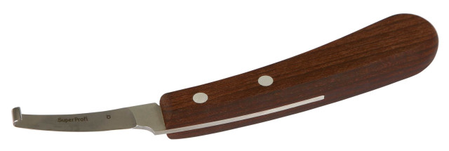 Hoof and clow knife SuperProfi single-edge blade, right