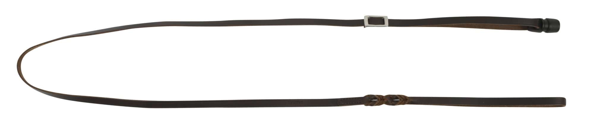 Leather dog leash GoLeyGo Vegas, adapter pin, brown, S, max. 15 kg, Kerbl