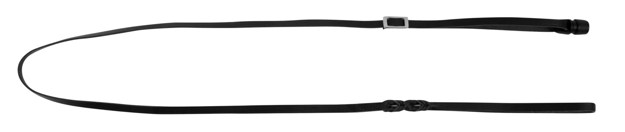 Leather dog leash GoLeyGo Vegas, adapter pin, black, S, max.15 kg, Kerbl