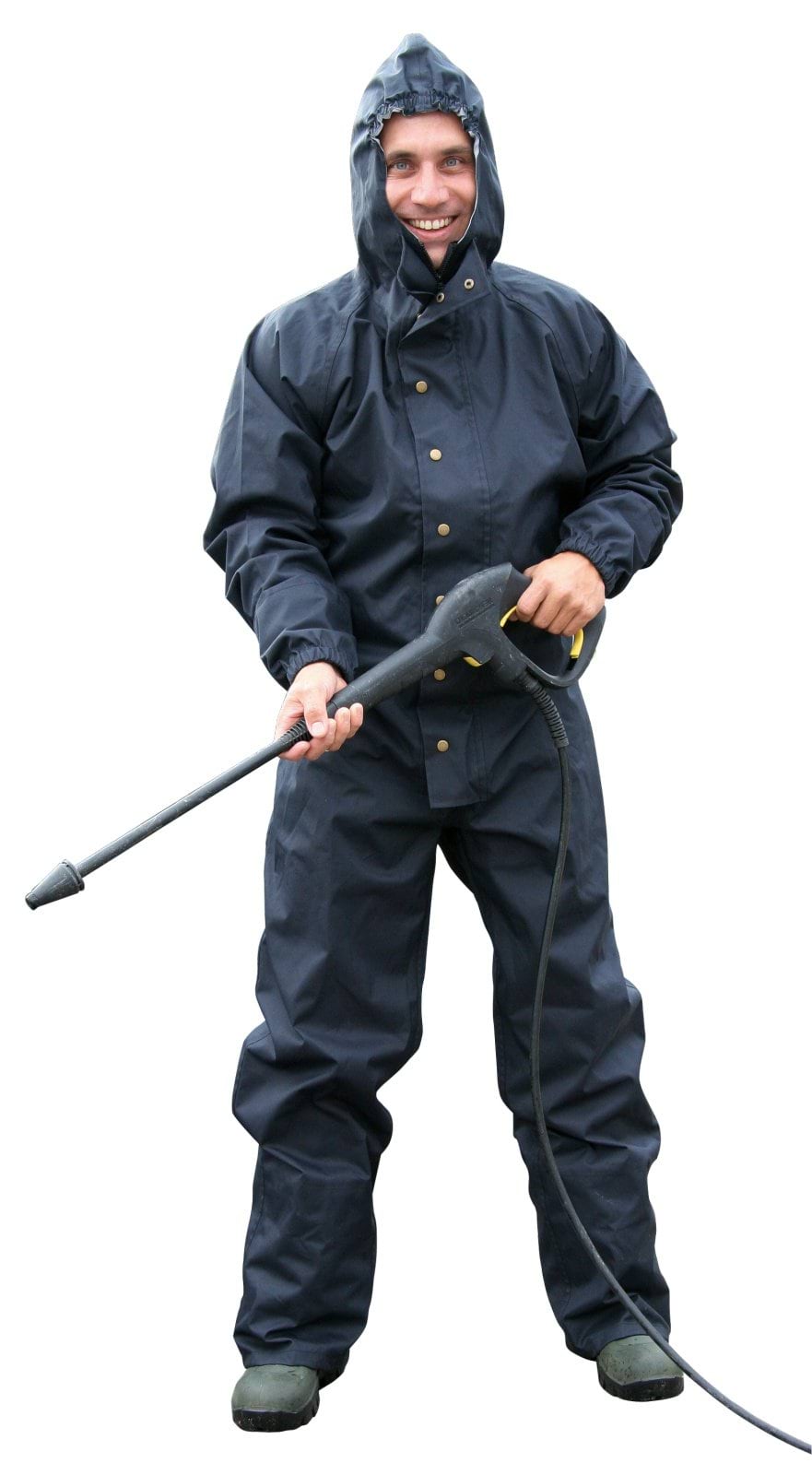Washing and cleaning overall with hood, waterproof, XL
