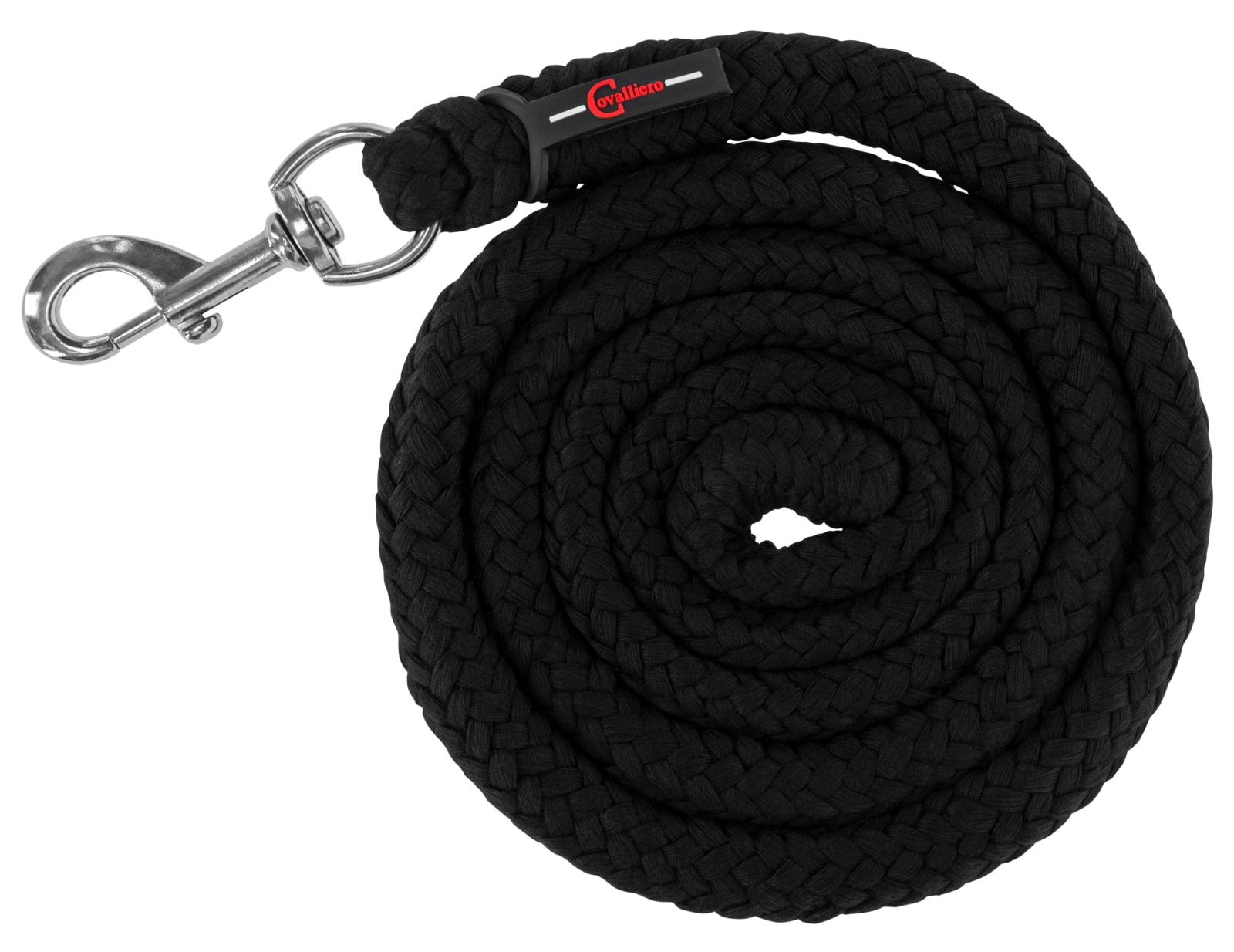 Lead Rope ClassicSoft black, with Snap Hook