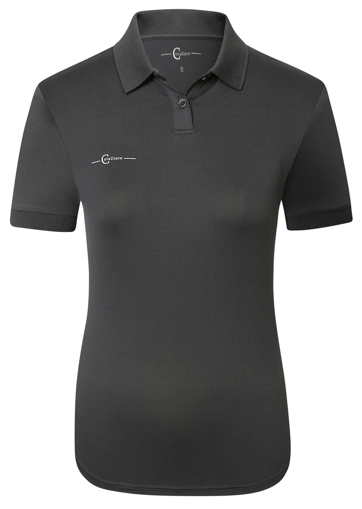 Polo Shirt Ladies,  graphite, size S