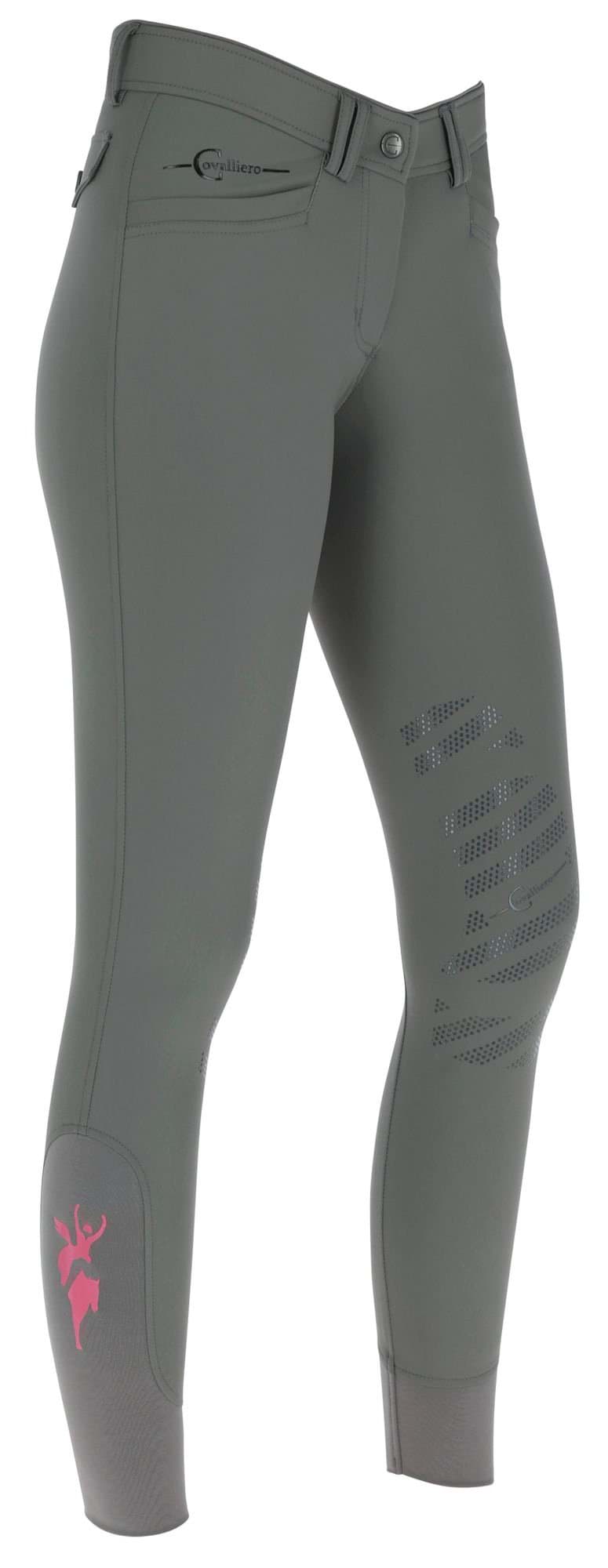 Janne xPinkRibbon Rid. Breech. graphite, size 34