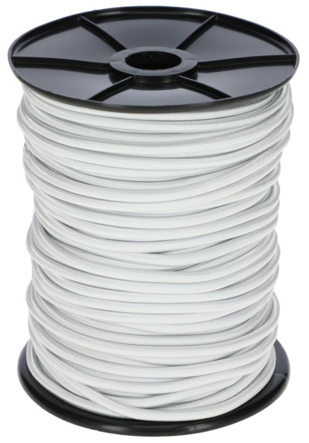 Rubber cord 5,5 mm, 50 m, for tail holder