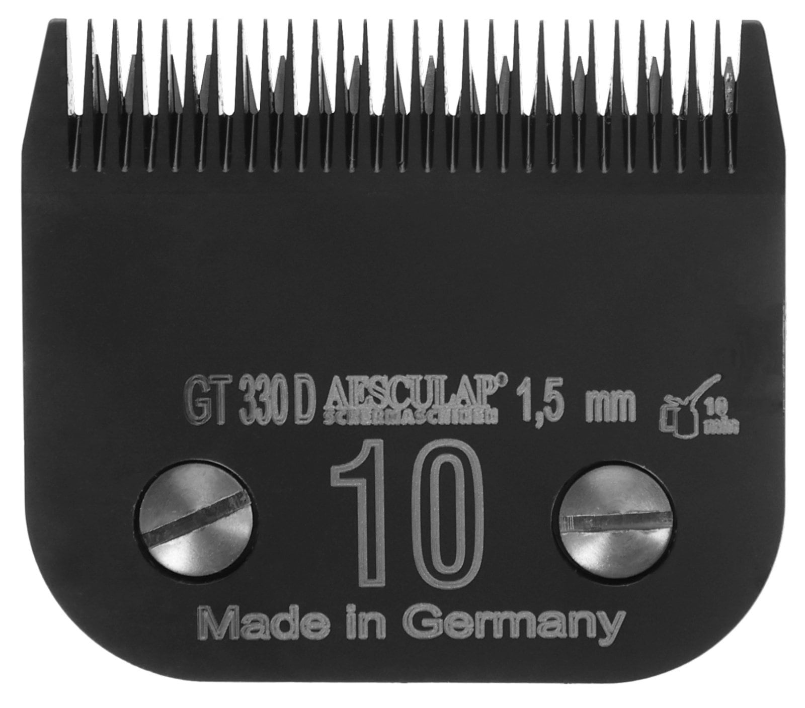 Cutting head SnapOn, DLC coating, № 10, 1,5 mm, Aesculap