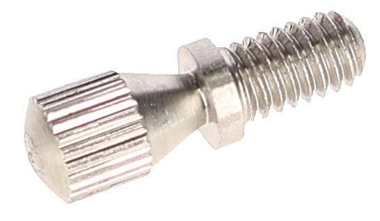 Spare screw for bull rings and swivel rings, stainless steel