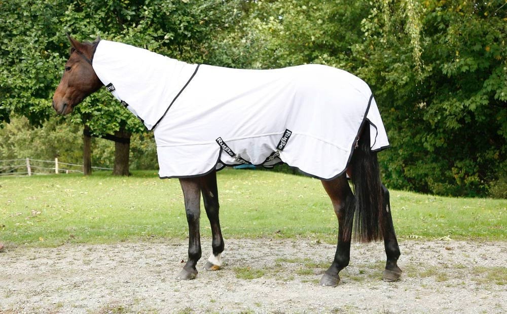 RugBe Fly blanket SuperFly 135 cm, white