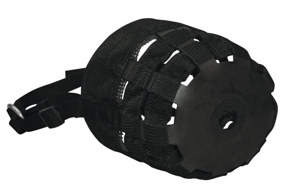 Намордник для коня, нейлоновий, чорний, розмір Cob, Covalliero