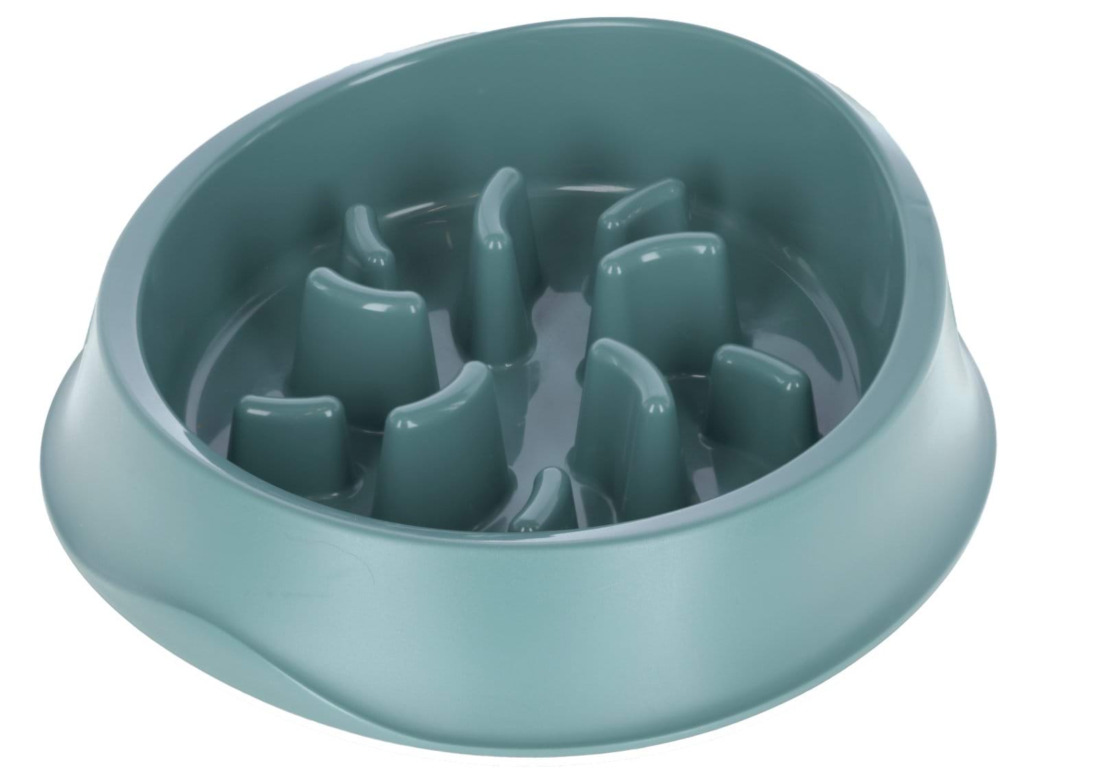 Slow feeder bowl, green, 500 ml, Kerbl
