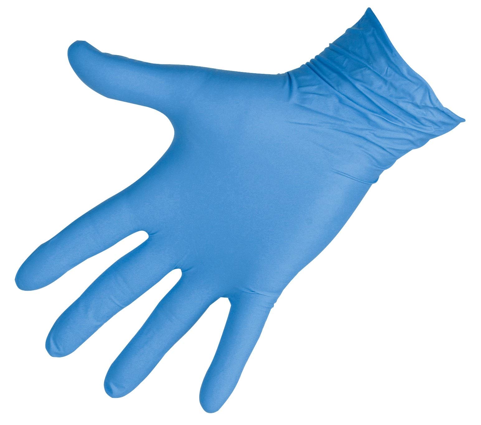 Nitrile Sensitive M blue, Disp. Gloves 100pc, unpowdered