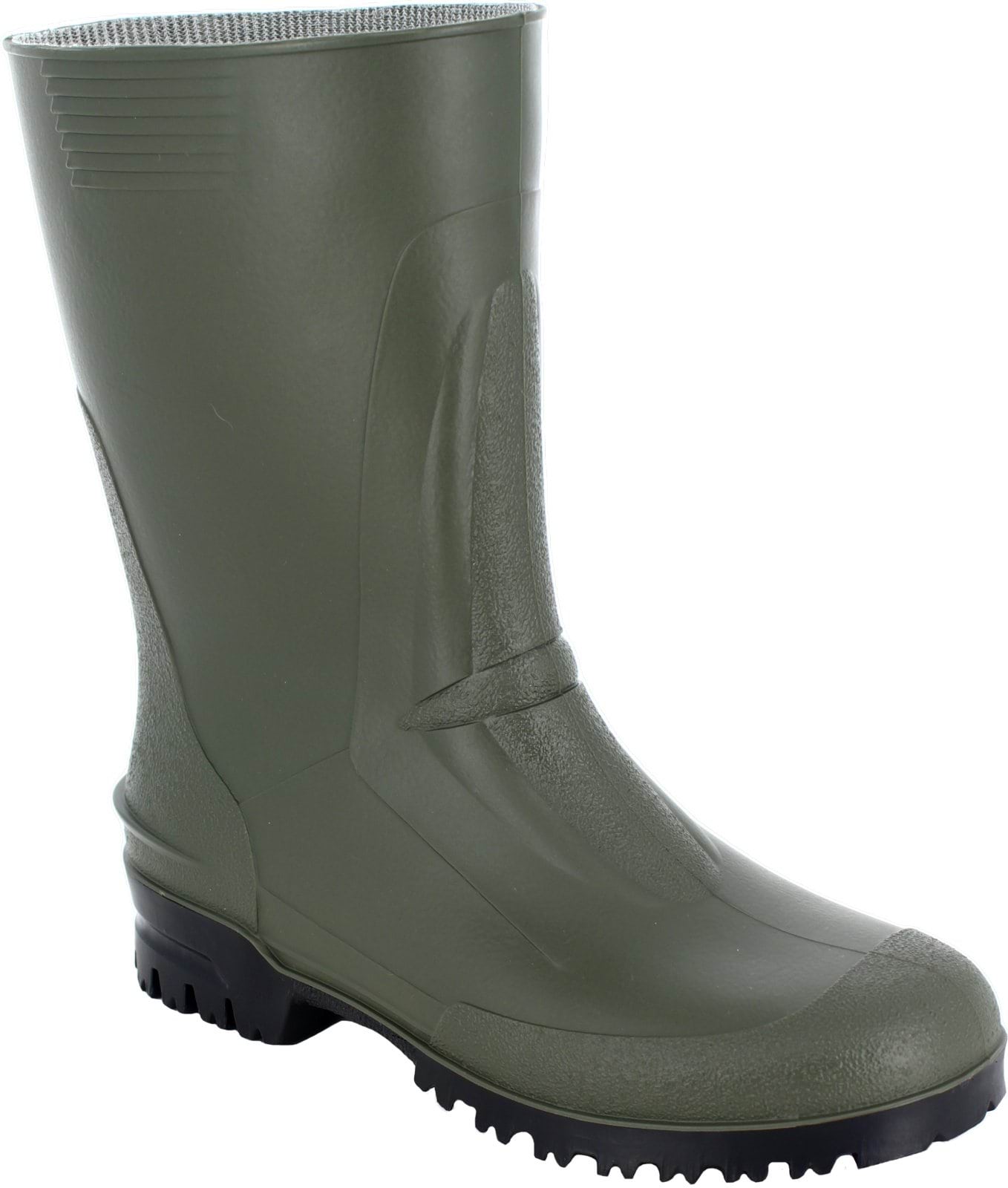 PVC Work Boots IDRO LOW half height, S 45, olive green
