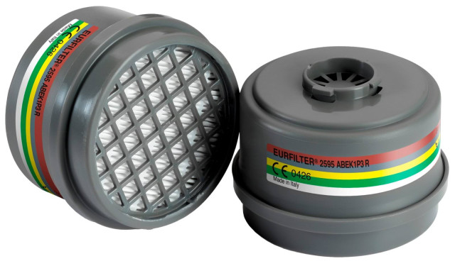 Spare Filt. Set ABEKP3 COMPACT for Mask VULCANO, Blister