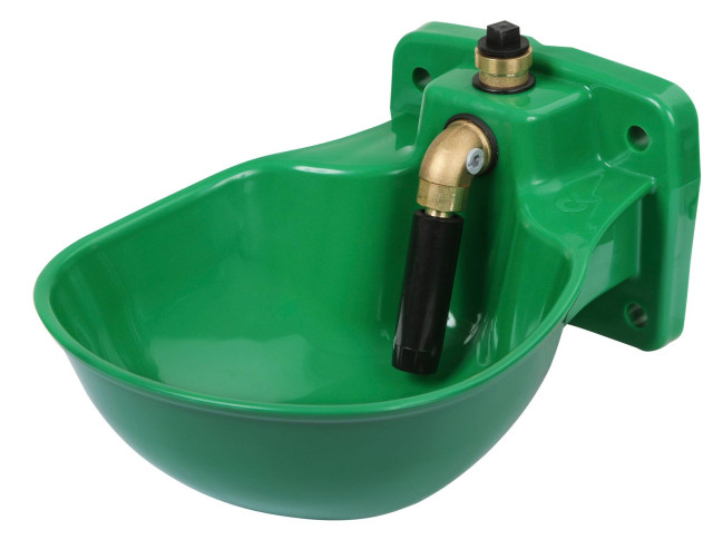 Water bowl K75, plastic, 2,8 l 1/2" connection
