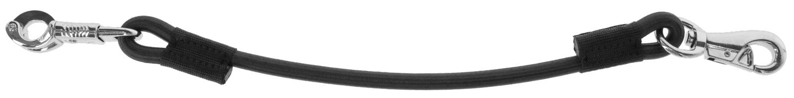 Elastic Tying Rope for Horses, Black, 60 cm, Kerbl