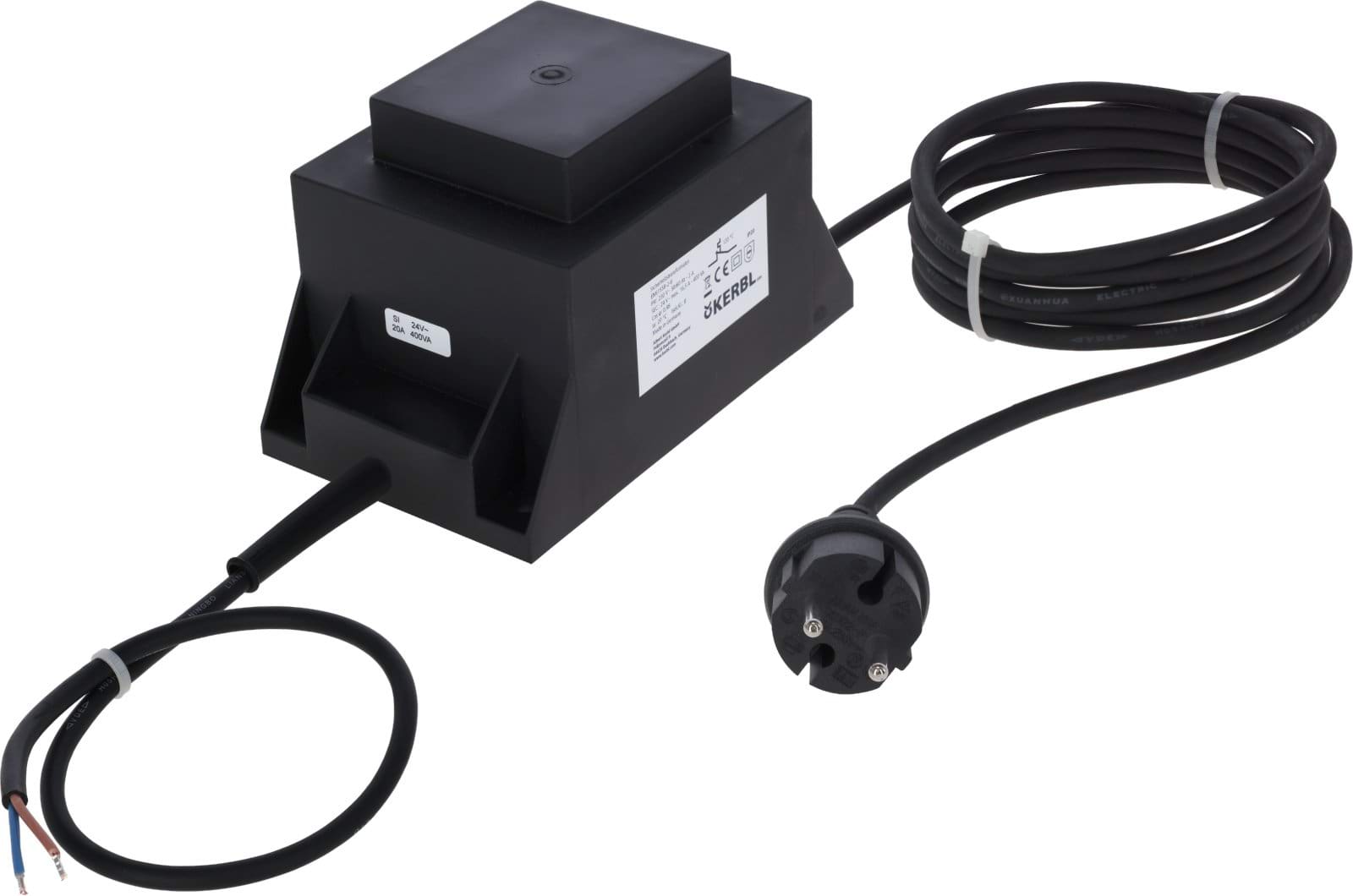 Transformer 230 VAC / 24 VAC 400 W for pool heating