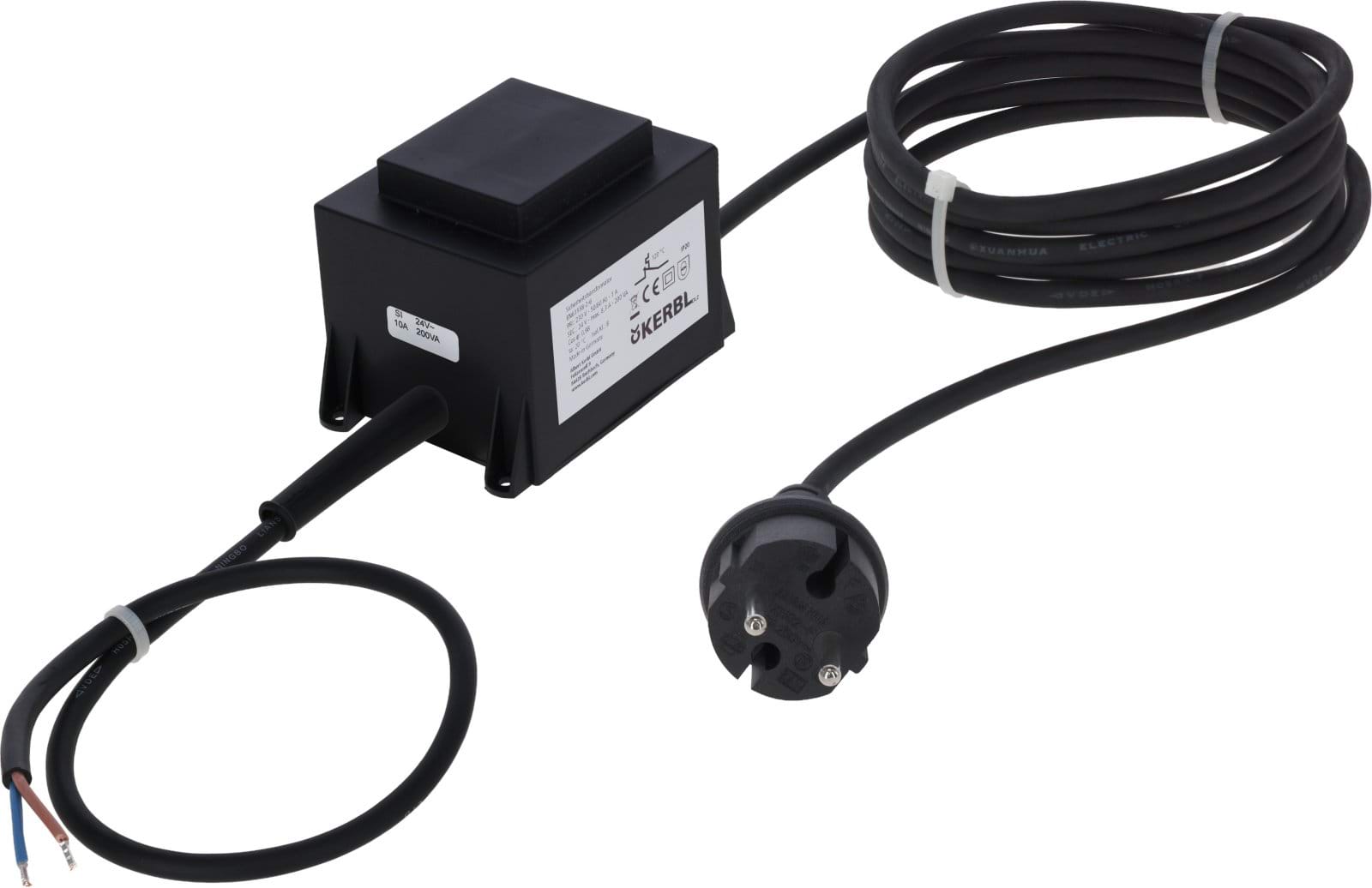 Transformer 230 VAC / 24 VAC 200 W for pool heating