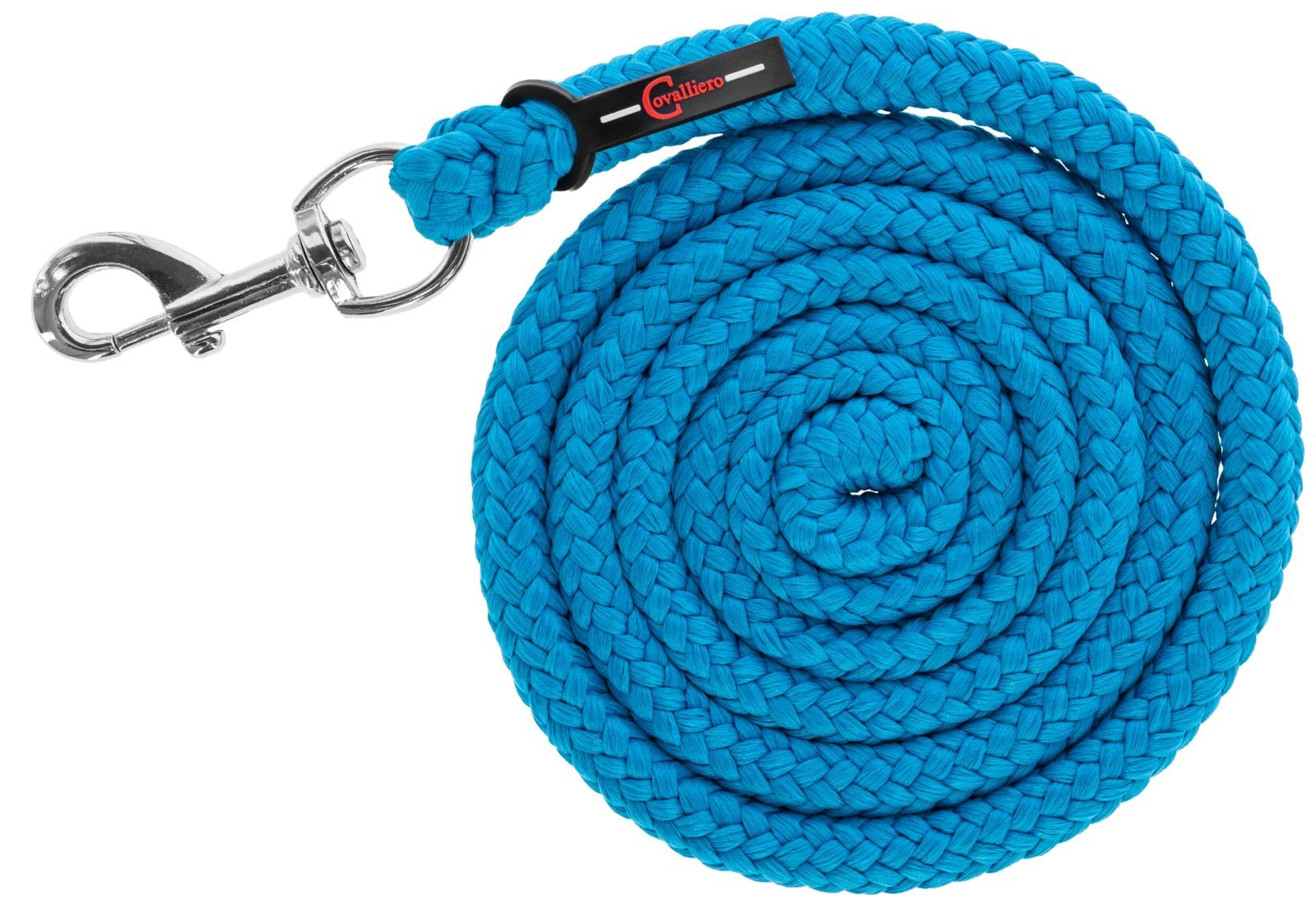 Lead Rope Hippo, regular snap hook, blue, 200 cm, Covalliero