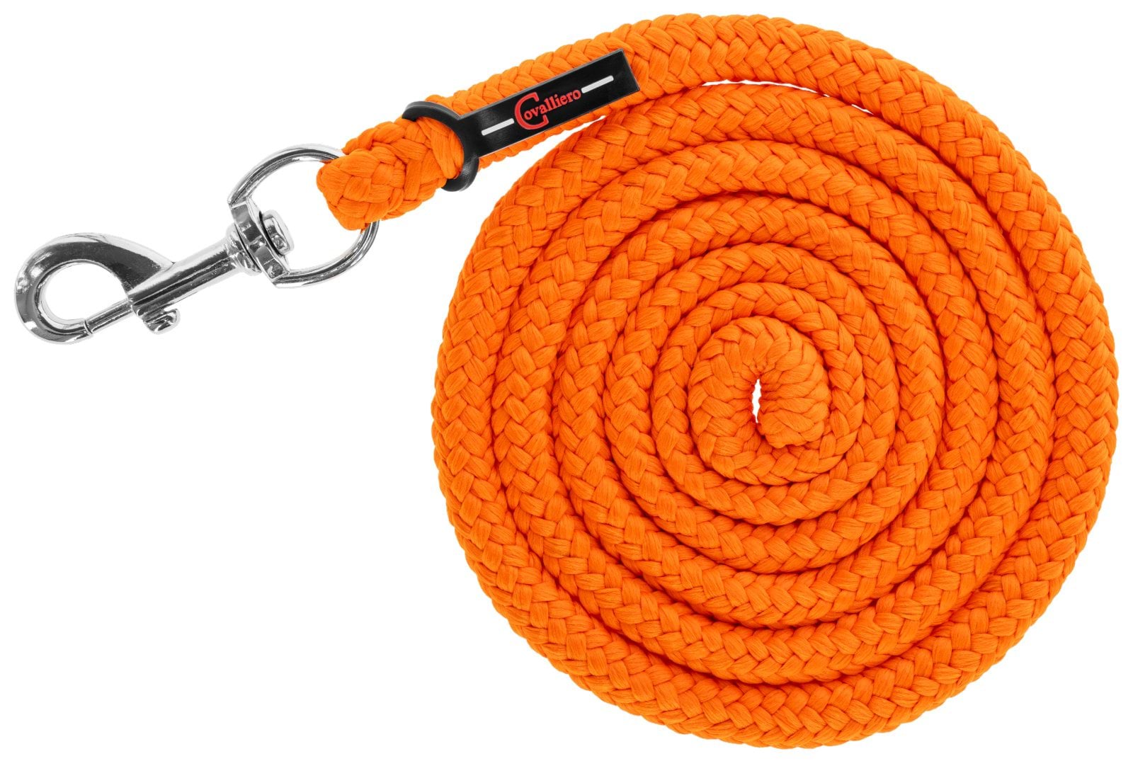 Lead Rope Hippo, regular snap hook, orange, 200 cm, Covalliero