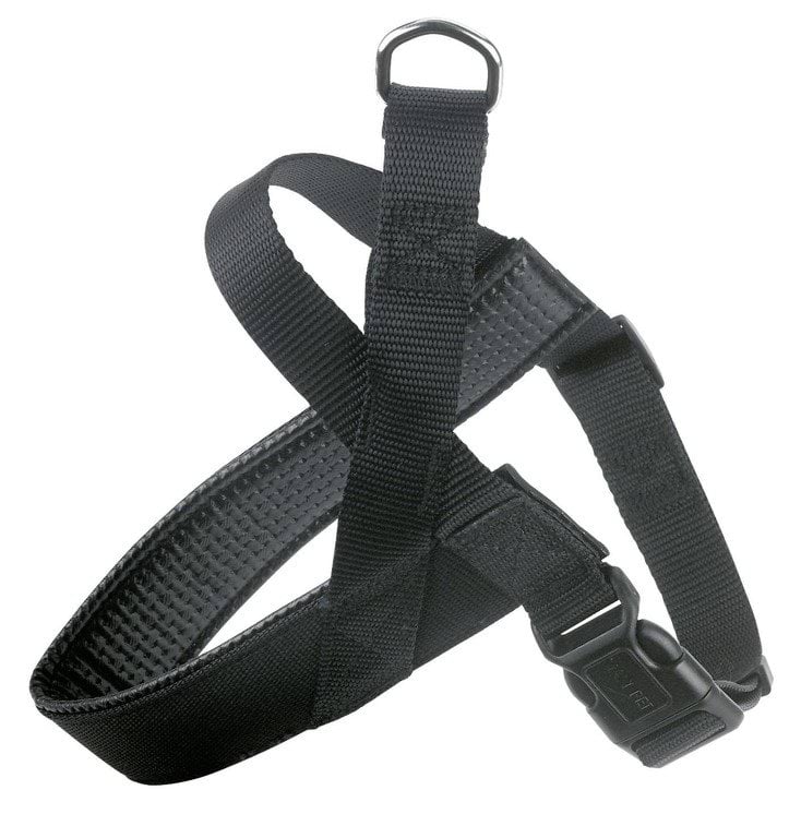 Dog harness Miami Plus, 60 - 75 cm, black, Kerbl