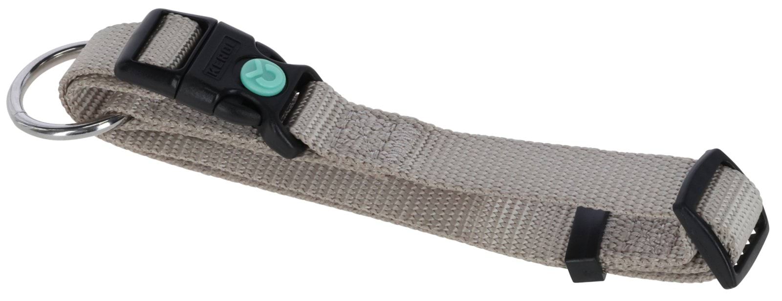 MIAMI collar, beige 15 mm, adjustable 30 - 45 cm