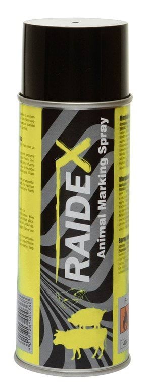 Marking spray RAIDEX 400 ml yellow