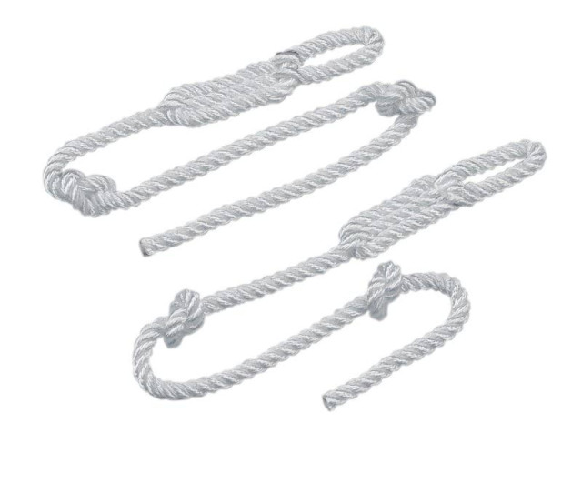 Pair of ropes 8mm for calf pullers