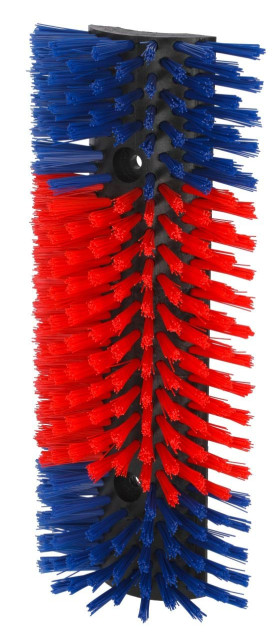 Semi-Circular Scratch Brush blue-red