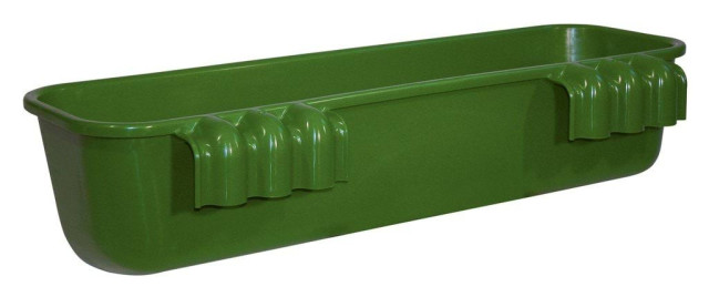 Feed trough long, 42 litre, f. hooking in, 100 x 35 x 24 cm