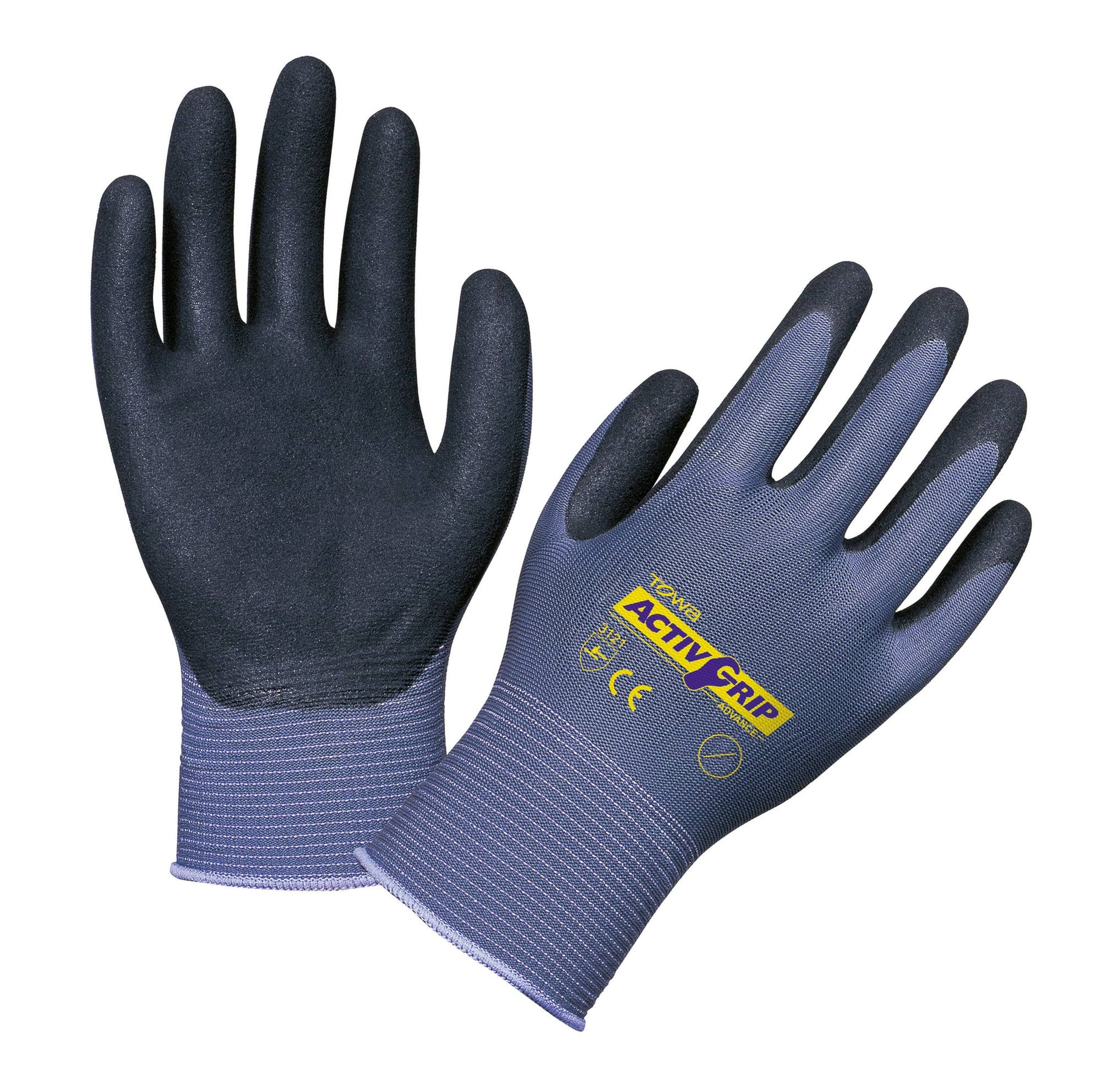 Glove ActivGrip Advance, nylon, nitrile coated, size 11