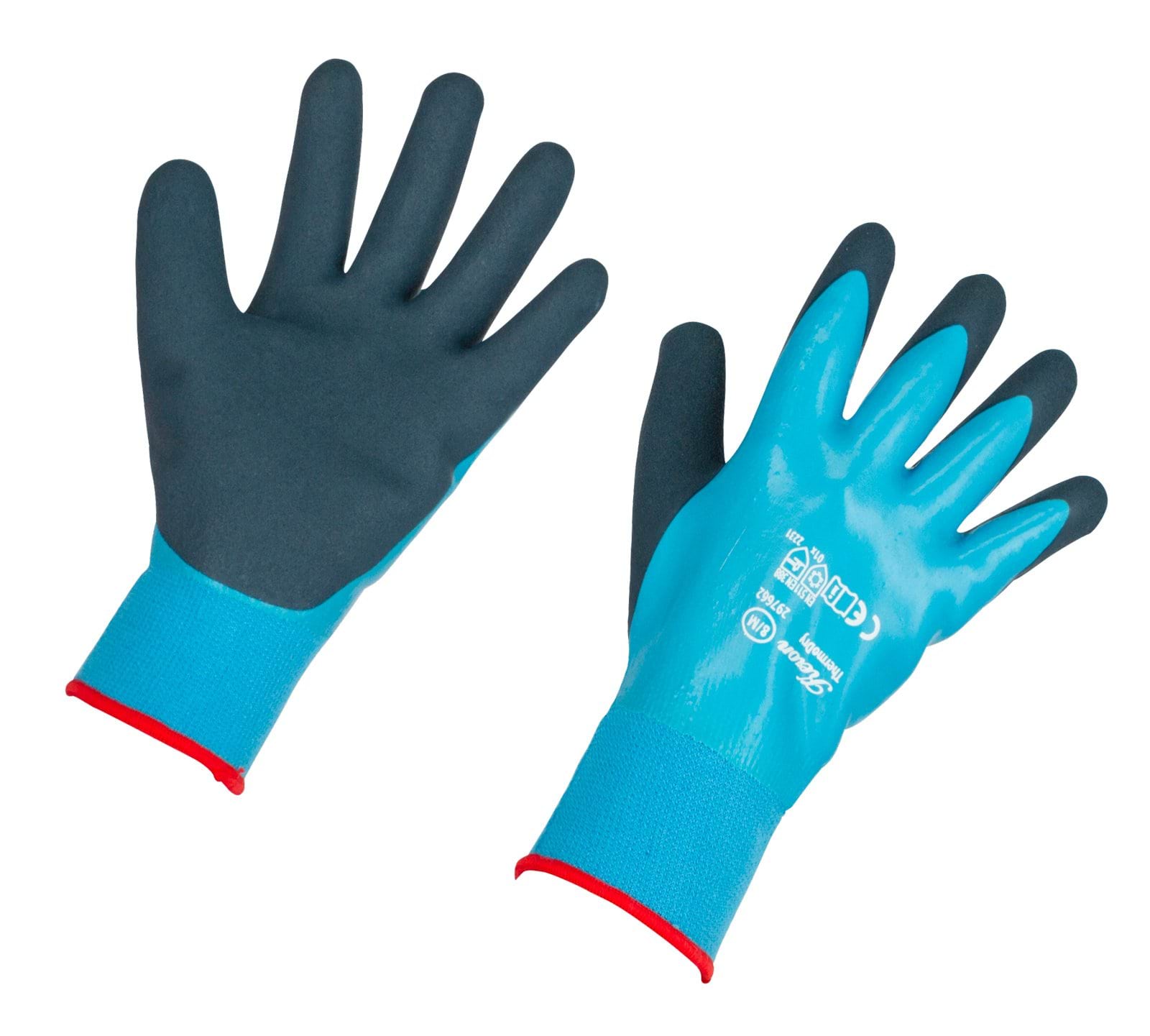 Winter Glove ThermoDry I 1-Layer, light blue, size 9